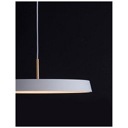 Obrázek pro produkt Závěsné svítidlo VETRO matný bílý hliník a akryl LED 41W 230V 3000K IP20 - NOVA LUCE