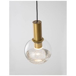 Obrázek pro produkt Stínítko BELAR čiré sklo a třpytivý efekt - NOVA LUCE