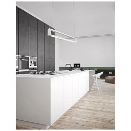 Obrázek pro produkt Závěsné svítidlo LINE bílý hliník a akryl rotační LED 38W 230V 3000K IP20 - NOVA LUCE