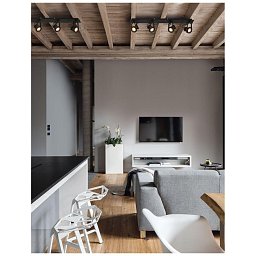 Obrázek pro produkt Bodové svítidlo SALVA černý kov GU10 4x10W 230V IP20 bez žárovky - NOVA LUCE