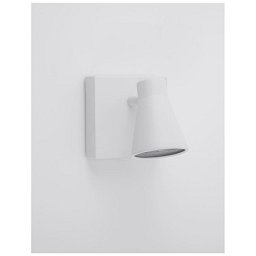 Obrázek pro produkt Bodové svítidlo DUBLIN bílý kov vypínač na těle GU10 1x10W 230V IP20 bez žárovky - NOVA LUCE