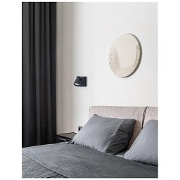 Obrázek pro produkt Bodové svítidlo DUBLIN černý kov vypínač na těle GU10 1x10W 230V IP20 bez žárovky - NOVA LUCE