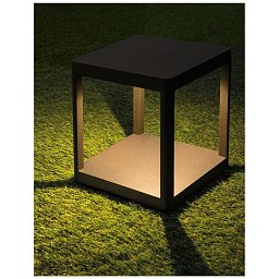 Obrázek pro produkt Venkovní sloupkové svítidlo SURF antracitový hliník LED 8W 3000K 200-240V 108st. IP65 - NOVA LUCE