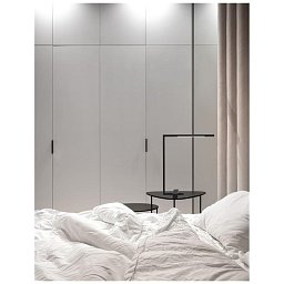 Obrázek pro produkt Stolní lampa RACCIO černý kov a akryl LED 6.8W 230V 3000K IP20 - NOVA LUCE