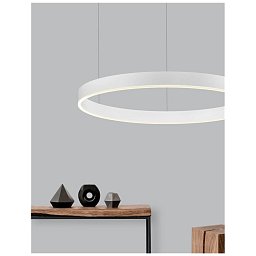 Obrázek pro produkt Závěsné svítidlo MOTIF bílý hliník a akryl LED 48W 230V 3000K IP20 stmívatelné - NOVA LUCE