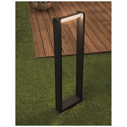 Obrázek pro produkt Venkovní sloupkové svítidlo VOLVER černý litý hliník akrylový difuzor LED 7W 3000K 220-240V 150st. IP54 - NOVA LUCE