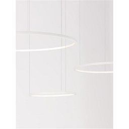 Obrázek pro produkt Závěsné svítidlo PURPLE bílá nerez ocel a silikon LED 84W stmívatelné - NOVA LUCE