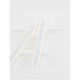 Obrázek pro produkt Stropní svítidlo WILLOW bílá ocel a akryl Dx78.3x50x5.6cm LED 60Wstmívatelné - NOVA LUCE