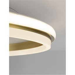 Obrázek pro produkt Stropní svítidlo WILLOW zlatá ocel a akryl D45x6mm LED 40W - NOVA LUCE