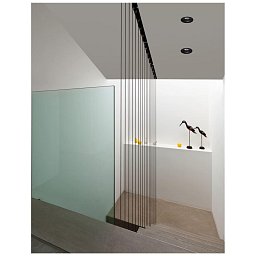 Obrázek pro produkt Zapuštěné svítidlo BLADE černý hliník LED 12W 3000K 38st. IP65 - NOVA LUCE