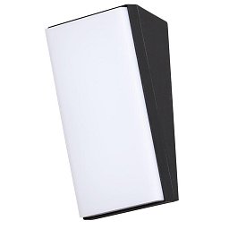 Obrázek pro produkt Venkovní nástěnné svítidlo KEEN černý hliník akrylový difuzor LED 12W 3000K 220-240V 108st. IP65 - NOVA LUCE