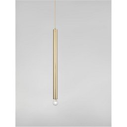 Obrázek pro produkt Závěsné svítidlo NORWAY zlatý hliník zlatý kabel E27 1x12W 230V IP20 bez žárovky - NOVA LUCE