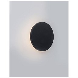 Obrázek pro produkt Venkovní nástěnné svítidlo SUITE černý hliník a akryl LED 10W 3000K 100-240V 140st. IP54 - NOVA LUCE