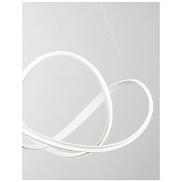 Obrázek pro produkt Závěsné svítidlo APUS bílý hliník a akryl LED 50W 230V 3000K IP20 stmívatelné - NOVA LUCE