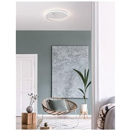 Obrázek pro produkt Stropní svítidlo FULINE bílý hliník a akryl LED 32W 230V 3000K IP20 stmívatelné - NOVA LUCE