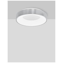 Obrázek pro produkt Stropní svítidlo RANDO THIN broušený stříbrný hliník a akryl LED 30W 230V 3000K IP20 stmívatelné - NOVA LUCE