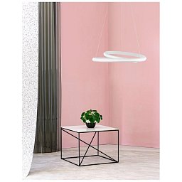 Obrázek pro produkt Závěsné svítidlo MALVI bílý hliník a akryl LED 32W 230V 3000K IP20 - NOVA LUCE