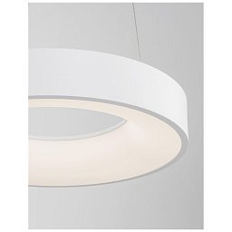 Obrázek pro produkt Závěsné svítidlo RANDO THIN bílý hliník a akryl LED 30W 230V 3000K IP20 stmívatelné - NOVA LUCE