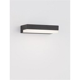 Obrázek pro produkt Venkovní nástěnné svítidlo PURE antracitový hliník a matný akryl LED 6W 3000K 220-240V 103st. IP65 - NOVA LUCE