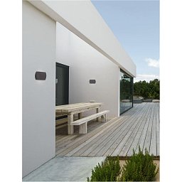 Obrázek pro produkt Venkovní nástěnné svítidlo PARRIS antracitový hliník a čiré sklo LED 7.7W 3000K 220-240V 253st. IP65 - NOVA LUCE