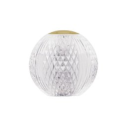 Obrázek pro produkt Stolní lampa BRILLANTE zlatý hliník a akryl LED 1.5W 230V 3200K IP20 - NOVA LUCE