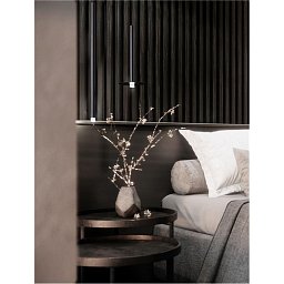 Obrázek pro produkt Závěsné svítidlo DANDIA černý hliník LED závěsné svítidlo 6W 3000K - NOVA LUCE