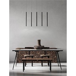 Obrázek pro produkt AKCE - Závěsné svítidlo DANDIA černý hliník LED závěsné svítidlo 27W 3000K - NOVA LUCE