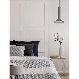 Obrázek pro produkt Závěsné svítidlo DYLAN šedý beton E14 1x5W 230V IP20 bez žárovky - NOVA LUCE