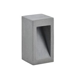 Obrázek pro produkt Venkovní sloupkové svítidlo BARCO šedý beton skleněný difuzor LED 6W 3000K 120-230V IP65 - NOVA LUCE