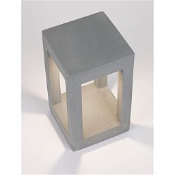 Obrázek pro produkt Venkovní sloupkové svítidlo BEV šedý beton skleněný difuzor LED 5W 3000K 120-230V IP65 - NOVA LUCE