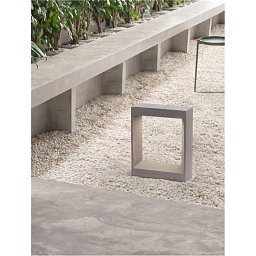 Obrázek pro produkt Venkovní sloupkové svítidlo CAIRO šedý beton skleněný difuzor LED 8W 3000K 120-230V IP65 - NOVA LUCE