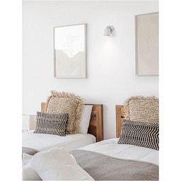 Obrázek pro produkt Bodové svítidlo ORSON bílý kov GU10 1x10W 230V IP44 bez žárovky - NOVA LUCE