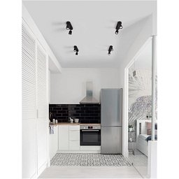 Obrázek pro produkt Bodové svítidlo ORSON černý kov GU10 2x10W 230V IP44 bez žárovky - NOVA LUCE