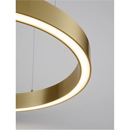 Obrázek pro produkt Závěsné svítidlo STING LED hliník a akryl bronz Epistar SMD2835 40W 3000K Eaglerise TRIAC driver D60 H200 120st. IP20 stmívatelné - NOVA LUCE