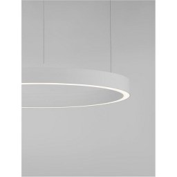 Obrázek pro produkt Závěsné svítidlo STING LED hliník a akryl bílá Epistar SMD2835 50W 3000K Eaglerise TRIAC driver D80 H200 120st. IP20 stmívatelné - NOVA LUCE