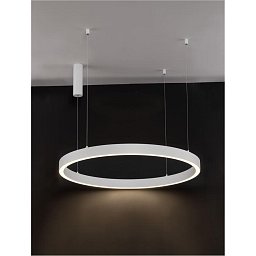 Obrázek pro produkt Závěsné svítidlo STING LED hliník a akryl bílá Epistar SMD2835 60W 3000K Eaglerise TRIAC driver D100 H200 120st. IP20 stmívatelné - NOVA LUCE