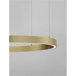 Obrázek pro produkt Závěsné svítidlo STING LED hliník a akryl bronz Epistar SMD2835 60W 3000K Eaglerise TRIAC driver D100 H200 120st. IP20 stmívatelné - NOVA LUCE