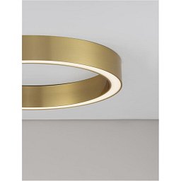 Obrázek pro produkt Stropní svítidlo STING LED stropní svítidlo hliník a akryl bronz Epistar SMD2835 40W 3000K Eaglerise TRIAC driver D60 H7.8 120st. IP20 stmívatelné - NOVA LUCE