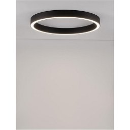 Obrázek pro produkt Stropní svítidlo STING LED stropní svítidlo hliník a akryl černá Epistar SMD2835 50W 3000K Eaglerise TRIAC driver D80 H7.8 120st. IP20 stmívatelné - NOVA LUCE