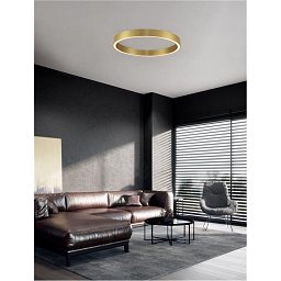 Obrázek pro produkt Stropní svítidlo STING LED stropní svítidlo hliník a akryl bronz Epistar SMD2835 50W 3000K Eaglerise TRIAC driver D80 H7.8 120st. IP20 stmívatelné - NOVA LUCE