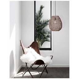Obrázek pro produkt Závěsné svítidlo GRIFFIN závěsné svítidlo, železo a papír, přírodní barva 1x12W E27 - NOVA LUCE