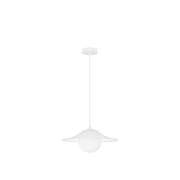 Obrázek pro produkt Závěsné svítidlo FLY matný bílý kov E27 1x12W 230V IP20 bez žárovky - NOVA LUCE