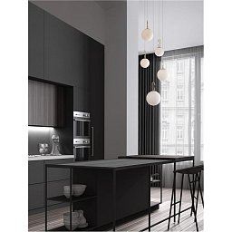 Obrázek pro produkt Závěsné svítidlo HOOK saténový zlatý kov a opálové bílé sklo LED 37W 230V 3000K IP20 stmívatelné - NOVA LUCE