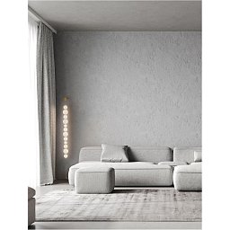 Obrázek pro produkt Nástěnné svítidlo FLEA zlatá a opálové bílé skleněné stínidlo LED 38W 3000K stmívatelné - NOVA LUCE