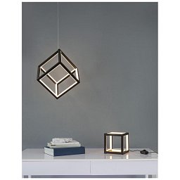 Obrázek pro produkt Závěsné svítidlo GABBIA černý hliník a silikon LED 45W 230V 3000K IP20 stmívatelné - NOVA LUCE