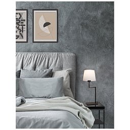 Obrázek pro produkt Stolní lampa SAVONA černý hliník E27 1x12W 230V IP20 bez žárovky - NOVA LUCE