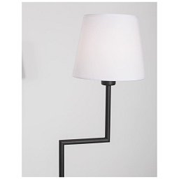 Obrázek pro produkt Stojací lampa SAVONA černý hliník E27 1x12W 230V IP20 bez žárovky - NOVA LUCE