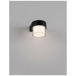 Obrázek pro produkt Venkovní nástěnné svítidlo DARF černý hliník ABS difuzor LED 5W 3000K 100-240V 104st. IP65 světlo dolů - NOVA LUCE