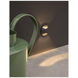 Obrázek pro produkt Venkovní zapuštěné svítidlo do zdi JOYA černý hliník LED 3W 3000K 100-240V 19st. IP65 - NOVA LUCE