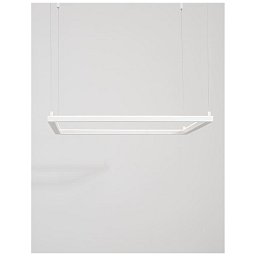 Obrázek pro produkt Závěsné svítidlo ETERNA bílý hliník a akryl LED 40W 230V 3000K IP20 stmívatelné - NOVA LUCE